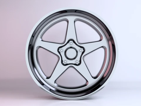 Forgeline FF3C Wheels 3D Model