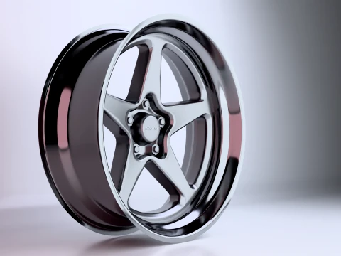 Forgeline FF3C Wheels 3D Model