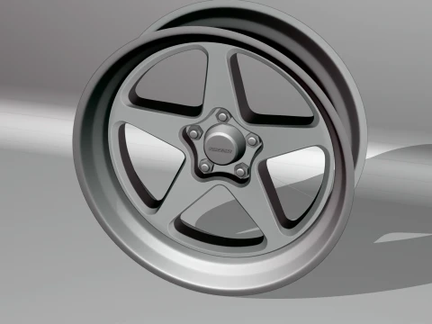 Forgeline FF3C Wheels 3D Model