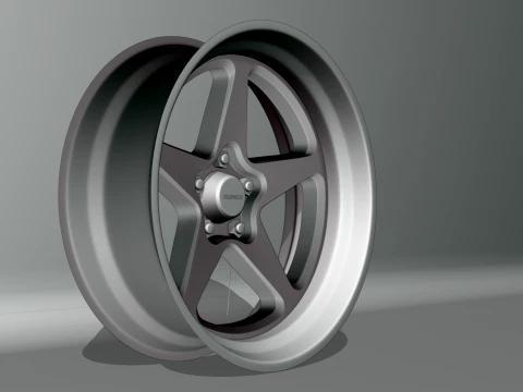 Forgeline FF3C Wheels 3D Model