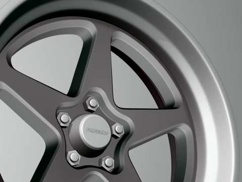 Forgeline FF3C Wheels 3D Model