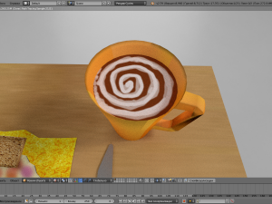 breakfast 3D 모델