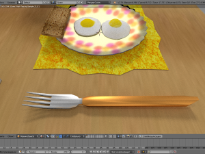 breakfast 3D 모델