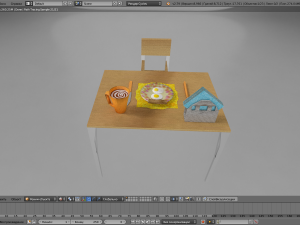 breakfast 3D 모델