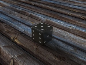 poker dice 3D-Modell