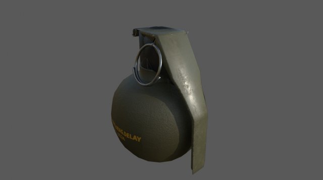 m67 Modello 3D .c4d .max .obj .3ds .fbx .stl .blend 