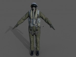 pilot Modello 3D