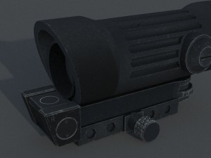elcan m145 3D 모델