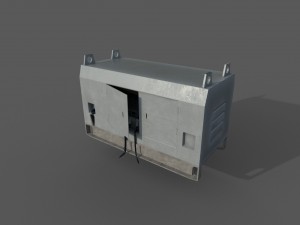 industrial pack of 23 objects 3D Model
