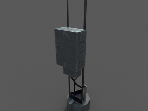 industrial pack of 23 objects 3D Model