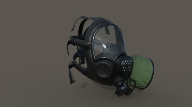 Gas Mask 3d Model In Clothing 3dexport