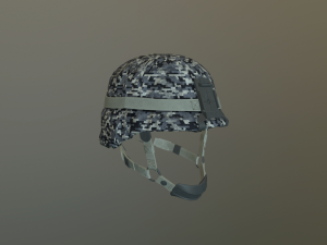 military helmet 3D मॉडल