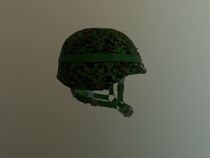 military helmet Modelo 3D