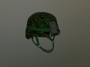 military helmet Modelo 3D