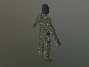soldier 3D Model