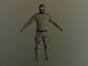 soldier 3D Model