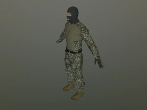 soldier 3D Model
