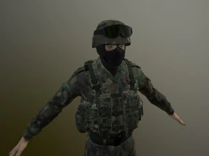 soldier 3D Model