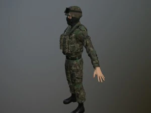 soldier 3D Model