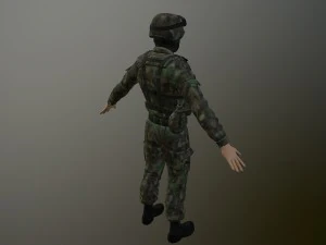soldier 3D Model
