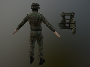 soldier 3D मॉडल