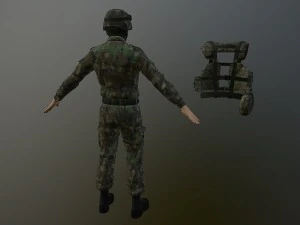 soldier 3D Model
