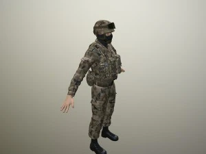 soldier 3D Model