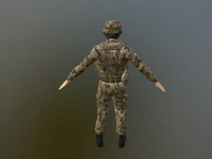 soldier 3D Model
