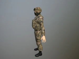 soldier 3D Model
