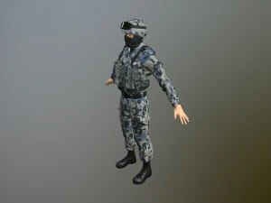 soldier 3D Model