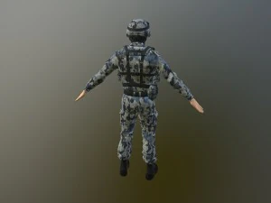 soldier 3D Model