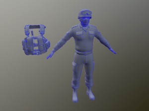 soldier 3D मॉडल