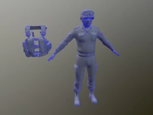 soldier 3D Model