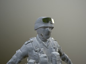 soldier 3D मॉडल