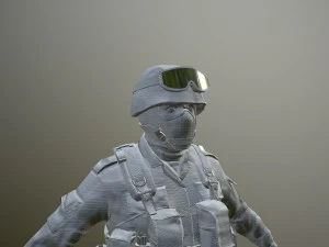 soldier 3D Model