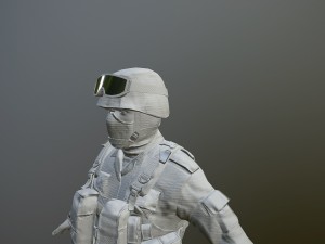 soldier 3D मॉडल