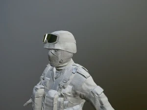 soldier 3D Model