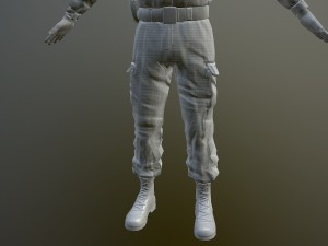 soldier 3D मॉडल