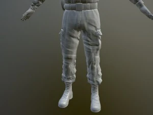 soldier 3D Model