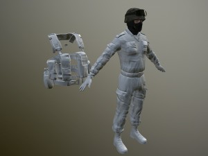 soldier 3D मॉडल