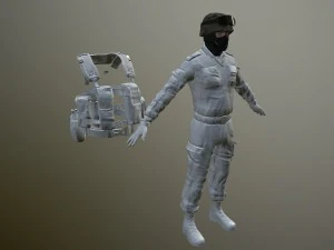 soldier 3D Model