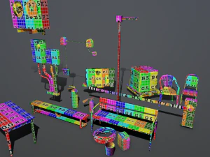 props pack 3D Model