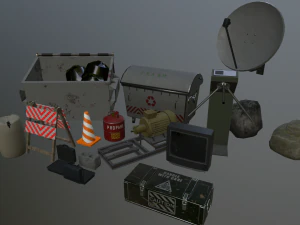 props pack 3 3D Model