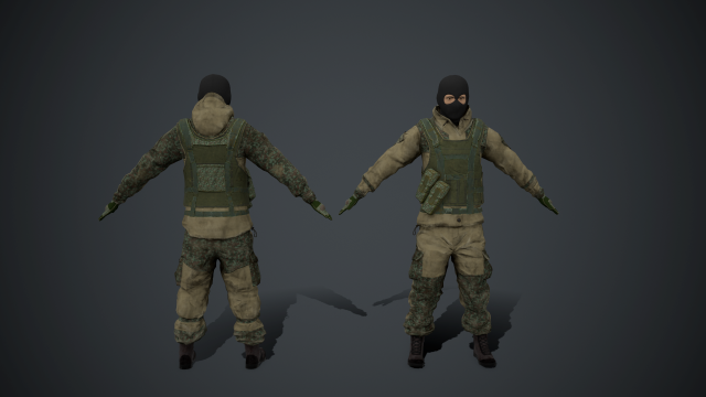 scout Model 3D .c4d .max .obj .3ds .fbx .stl .blend 