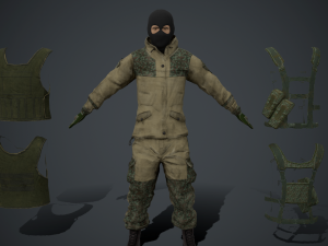 scout Model 3D