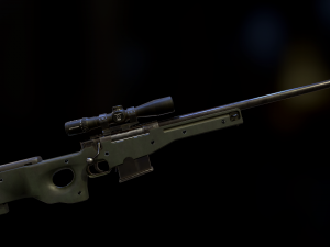 l96a1 Modelo 3D