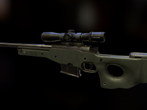 l96a1 Modelo 3D