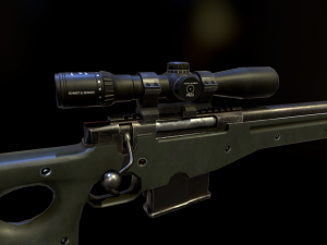 l96a1 Modelo 3D