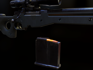 l96a1 Modelo 3D