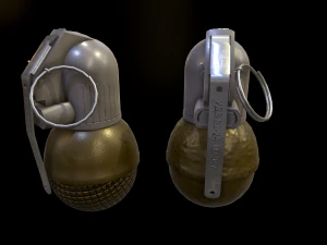 Granatenpackung 3D Modell